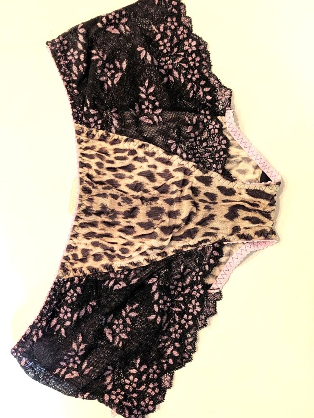 Roberto Cavalli Leopard Pink Panties NEW WITH TAG